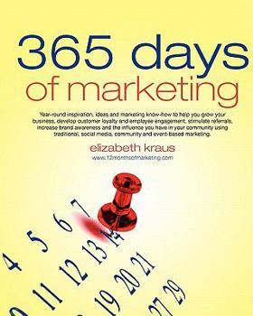 Paperback 365 Days of Marketing Book