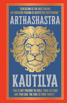 Hardcover Arthashastra by Kautilya (Deluxe Edition) - English / Book of Ancient Indian Economic Concepts / Explore Indian Political Theory/ Philosophy /Financia Book