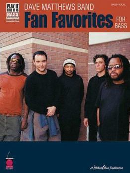 Paperback Dave Matthews Band: Fan Favorites for Bass Book