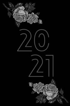 2021 Daily Planner: 12 Month Organizer for Women, Dated Agenda for 365 Days, One Page Per Day Calendar, Hourly Organizer Book for Daily Activities and ... Cream Paper, 6″ x 9″, 365+ Pages