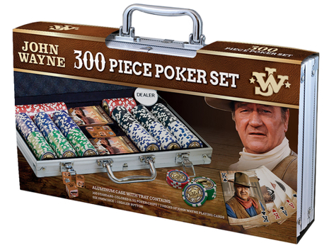 Misc. John Wayne 300 PC Poker Set Book