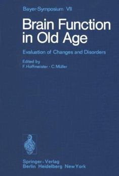 Paperback Brain Function in Old Age: Evaluation of Changes and Disorders Book