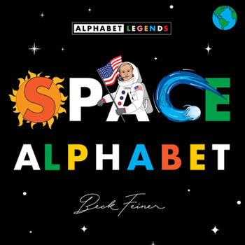 Hardcover Space Alphabet Book