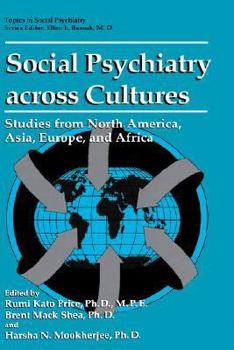 Hardcover Social Psychiatry Across Cultures: Studies from North America, Asia, Europe, and Africa Book