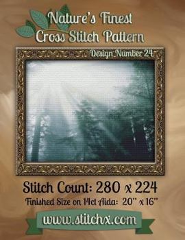 Paperback Nature's Finest Cross Stitch Pattern: Design Number 24 Book