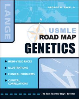 Paperback USMLE Road Map: Genetics Book