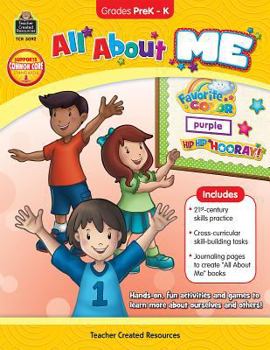 Paperback All about Me Grade Prek-K Book