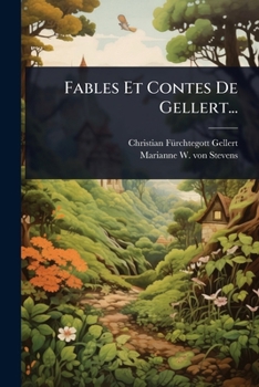 Paperback Fables Et Contes De Gellert... [French] Book