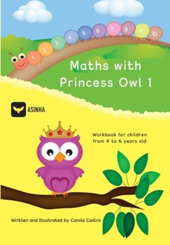 Paperback Maths with princess owl 1 Book