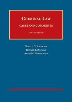 Hardcover Criminal Law (University Casebook Series) Book