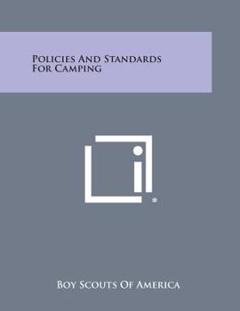 Paperback Policies And Standards For Camping Book