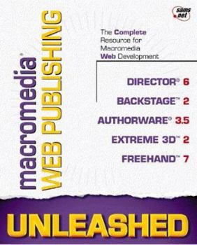 Paperback Macromedia Web Publishing Unleashed [With Contains HTML Utilities, Macromedia Products...] Book