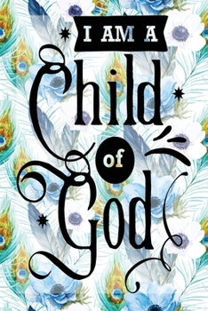 Paperback My Sermon Notes Journal: I Am A Child Of God - 100 Days to Record, Remember, and Reflect - Scripture Notebook - Prayer Requests - Blue Peacock Book