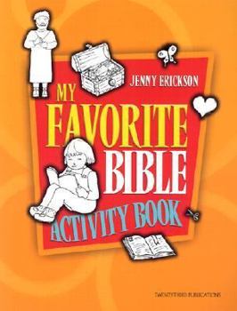 Paperback My Favorite Bible Activity Book