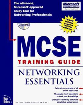 Paperback MCSE Training Guide: Networking Essentials [With New Riders' Testprep Software, Complete Book on CD] Book