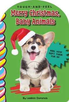 Board book Merry Christmas, Baby Animals Touch and Feel Book