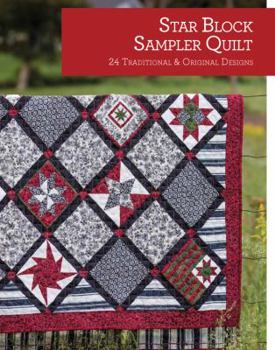 Paperback Star Block Sampler Quilt: 24 Traditional and Original Designs Book