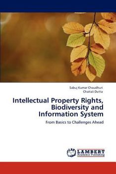 Paperback Intellectual Property Rights, Biodiversity and Information System Book