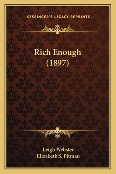Paperback Rich Enough (1897) Book
