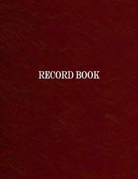 Paperback Record Book: 4 Column Ledger Book