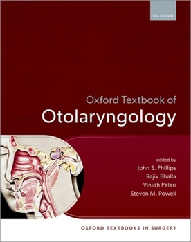 Hardcover Oxford Textbook of Otolaryngology Book