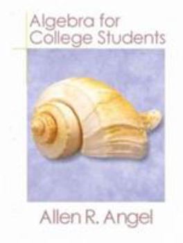 Elementary algebra for college students