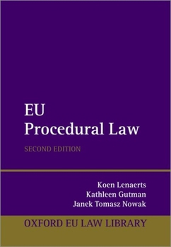 Hardcover EU Procedural Law Book