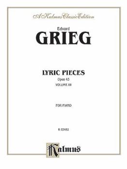 Paperback Grieg: Lyric Pieces Op.43 Pa (Kalmus Edition) Book