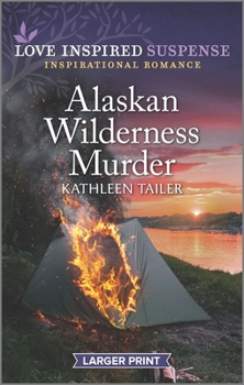 Mass Market Paperback Alaskan Wilderness Murder [Large Print] Book