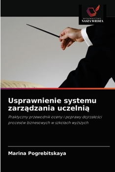 Paperback Usprawnienie systemu zarządzania uczelnią [Polish] Book