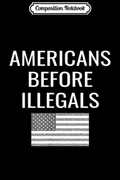 Composition Notebook: Americans Are Dreamers Too America Pride Pro America  Journal/Notebook Blank Lined Ruled 6x9 100 Pages