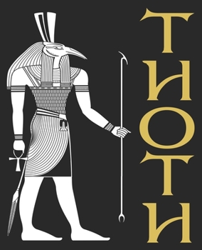 Paperback Thoth: Egyptian God Egypt Pyramids Book of Funny Composition Notebook 100 College Ruled Pages Journal Diary Book