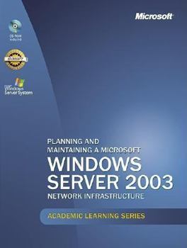 Hardcover Planning and Maintaining a Microsoft Windows Server 2003 Network Infrastructure (70-293): Lab Manual Book