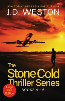 Paperback The Stone Cold Thriller Series Books 4 - 6: A Collection of British Action Thrillers [Large Print] Book
