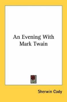 Paperback An Evening With Mark Twain Book