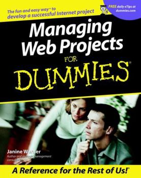 Paperback Managing Web Projects for Dummies Book