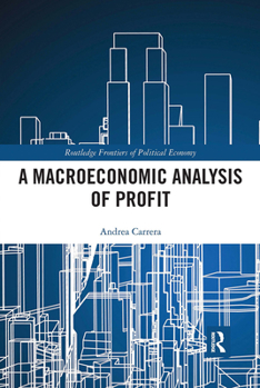 Paperback A Macroeconomic Analysis of Profit Book
