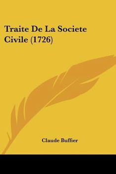 Paperback Traite De La Societe Civile (1726) [French] Book