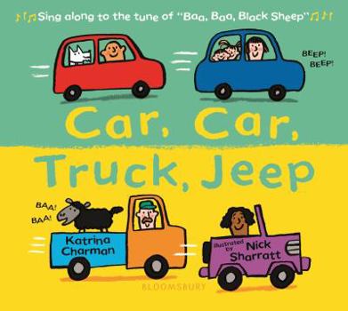Board book Car, Car, Truck, Jeep Book