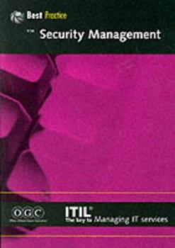 Paperback Itil: Security Management Book