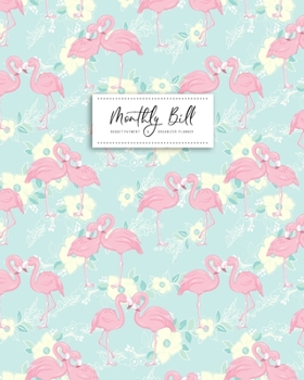 Monthly Bill Planner: Payment & Organizer Planning for Money Debt Tracker and Simple Home Budget Spreadsheet or Budget Monthly Planner with Budgeting Record & Expense Finance