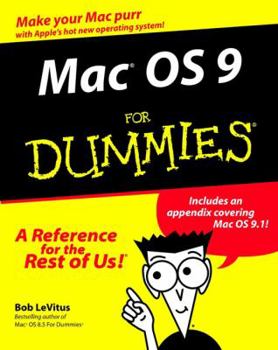 Paperback MAC OS 9 for Dummies Book