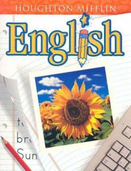Paperback Houghton Mifflin English: Student Edition Softcover Level 2 2001 Book