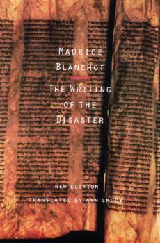 Paperback The Writing of the Disaster Book