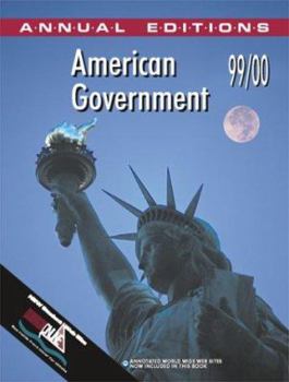 Paperback American Government 99/00 (Annual Editions: American Government) Book
