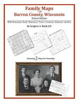 Paperback Family Maps of Barron County, Wisconsin Book