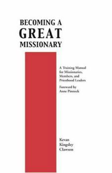 Paperback Becoming a Great Missionary Book