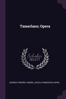 Paperback Tamerlano; Opera Book