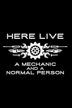 ...and a normal person: Notebook for Mechanic Married Engaged Diesel Motorcycle Mechanic 6x9 in dotted