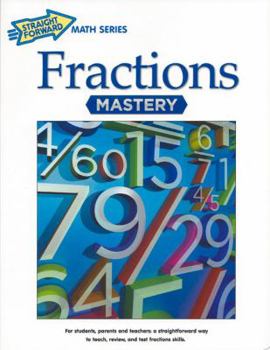 Paperback Fractions Mastery Book